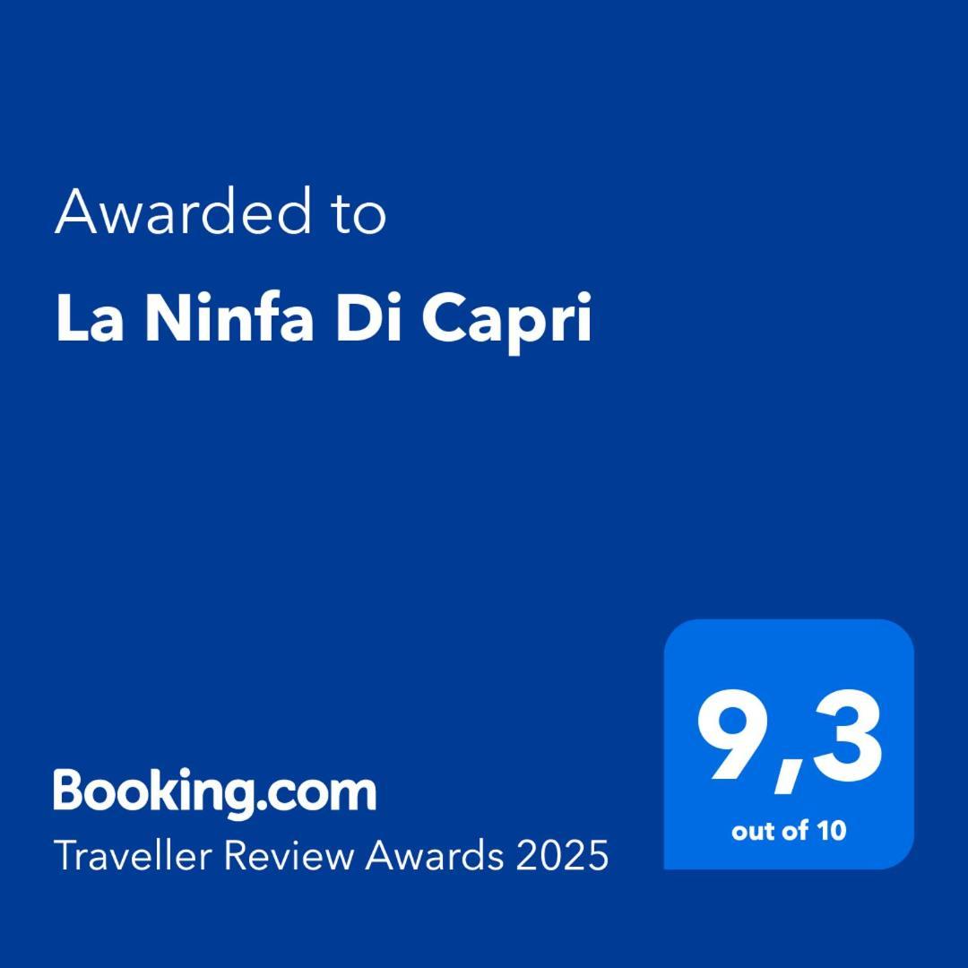 לינה וארוחת בוקר אנה קאפרי La Ninfa Di Capri מראה חיצוני תמונה